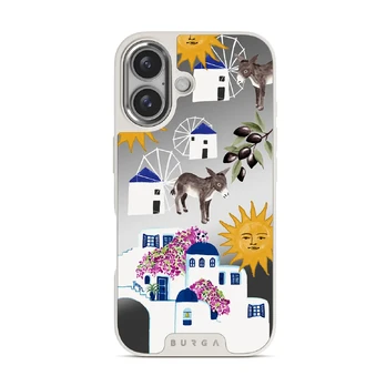 Kalimera - iPhone 16 Case, Elite Mirror Light (MagSafe) / Silver