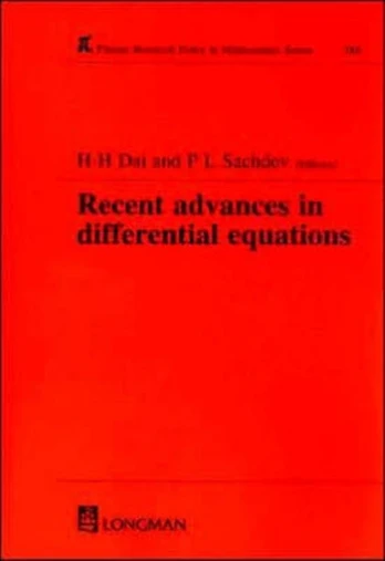 Recent Advances in Differential Equations