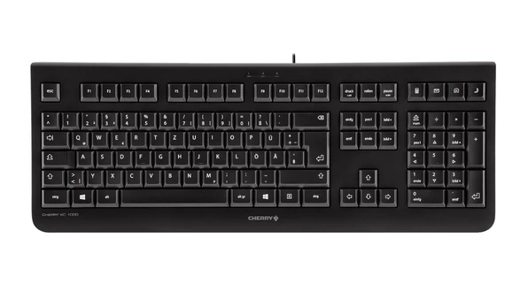 Klaviatūra CHERRY KC 1000 USB FRENCH/
