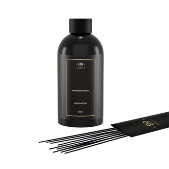 Aromatic 89 Namų kvapo papildymas Reed Diffuser Refill 250ml, Gold Mist (Elite)