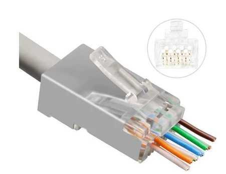 Lanview RJ45 STP kištukas Cat6A/Cat7 skirtas