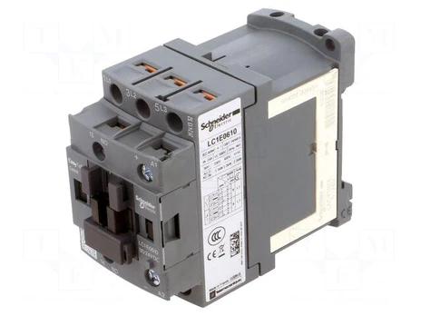Contactor: 3-pole | NO x3 | Auxiliary contacts: NO | 24VDC | 6A | W: 45mm