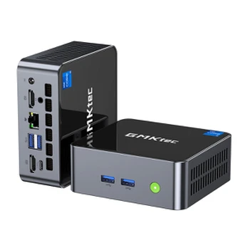 GMKtec M3 mini kompiuteris, Intel Core i5-12450H, 16 GB RAM, 512 GB SSD, Windows 11 Pro