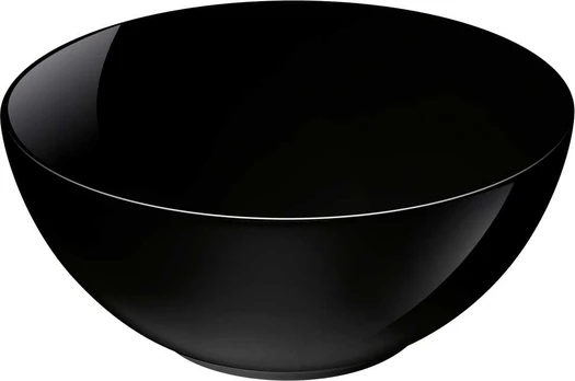 Lėkštė Luminarc Diwali P0790, juoda, 21 cm