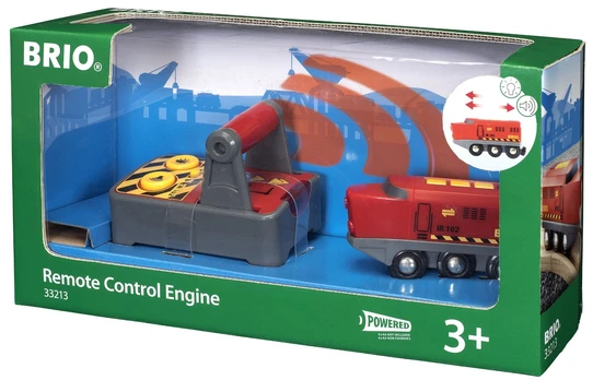 Žaislinis traukinys Brio Remote Control Engine 33213