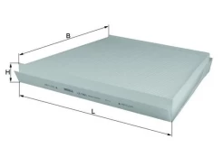 Filtras, salono oras KNECHT LA 156/1 kaina