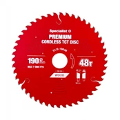 SPECIALIST+ pjovimo diskas Cordless 190x48Tx30mm kaina