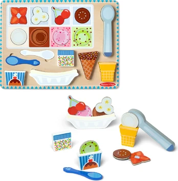Melissa & Doug Medinis magnetinis rinkinys „Ledai“