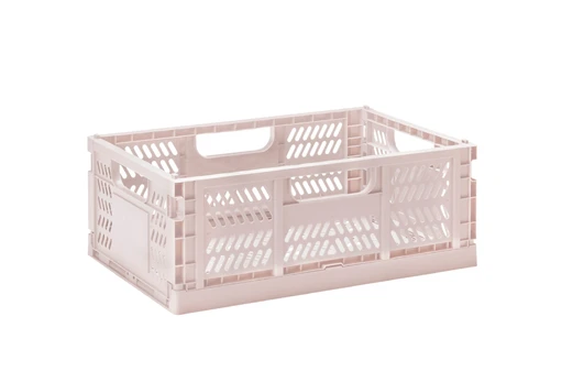3 Sprouts - Modern Folding Crate Large Pink