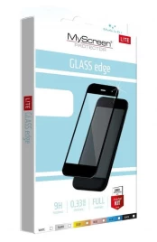 LCD apsauginis stikliukas MyScreen Diamond Lite Edge Full Glue Xiaomi Redmi Note 10 4G / Note 10s juodas kaina