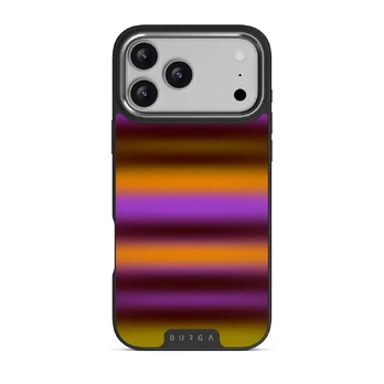 Spiced Plum - iPhone 17 Pro Max Case, Elite Dark (MagSafe) / Silver