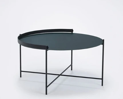 Lauko staliukas Edge, juodas