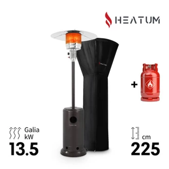 Šildytuvas Heatum Redem su dujų balionu