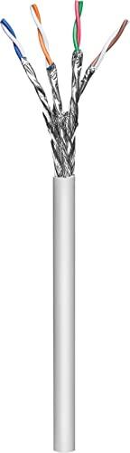 MicroConnect S/FTP CAT6 100m Balta, PVC