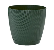 Vazonas Form Plastic Mika Eco 4590-075, plastikinis, Ø 26 cm, žalias kaina