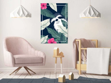 Artgeist Paveikslas - Sloth in the Tropics (1 Part) Vertical