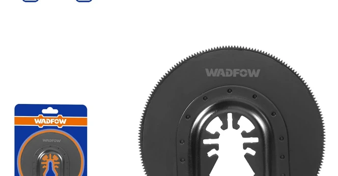 Segmentinis diskas daugiafunkciam įrankiui WADFOW, plastikui, HCS, 87 mm, WMA3K87