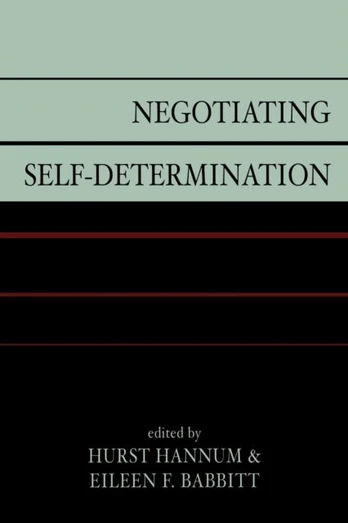 Negotiating Self-Determination