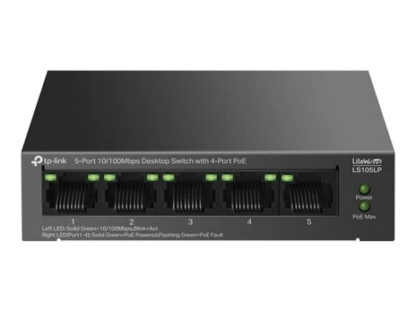 Komutatorius (Switch) TP-Link LiteWave LS105LP, 5 prievadai