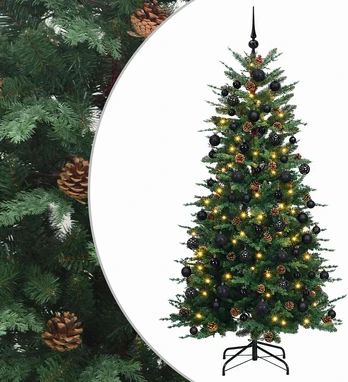 Dirbtinė kalėdinė eglutė su rutuliuku 240 cm 300 LED