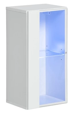 Pakabinama spintelė ASM Switch Switch WW 4, balta, 25 cm x 30 cm x 60 cm