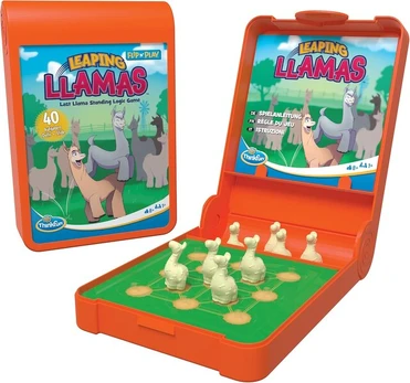 Logic game "leaping Llamas" su 40 iššūkių nuo 8 metų