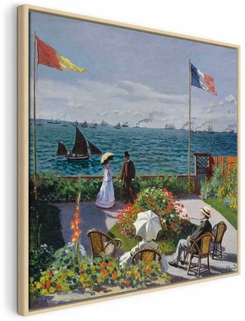 Artgeist Paveikslas - Claude Monet – Terrace at Sainte-Adresse