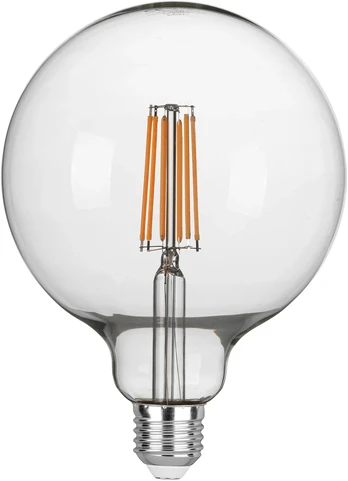 7,2W LED lemputė, skaidri, E27, 4000K