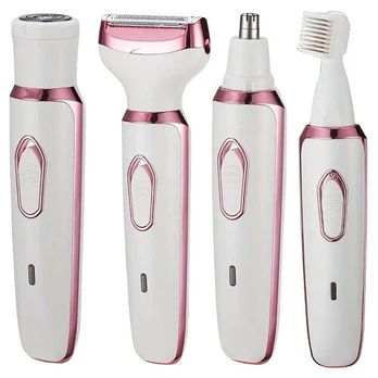 Elektrinis skustuvas 4-in-1 moterims, 1 vnt
