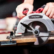 Akumuliatorinis diskinis pjūklas Worcraft 165mm 20V (be akumuliatoriaus) kaina