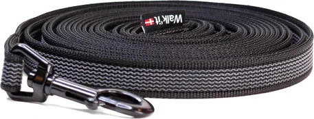 Walkfit - Walk'it Anti-slip Tracking Leash with Handle - Black - 20mmx5m
