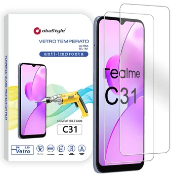 Realme C31 apsauginis stiklas 70x159 mm 1 vnt.