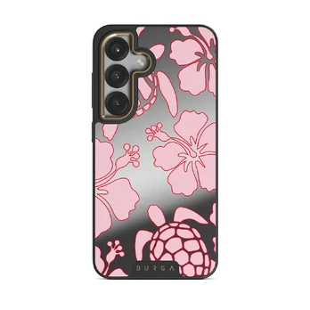 Tan Break - Samsung Galaxy S25 Case, Elite Mirror (Magnetic) / Gold