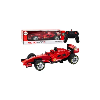 Lean Toys Remote Controlled RC Racer 1:12 Raudona Lights Sounds
