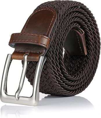 Elastinis audinio diržas unisex Gunsound, rudas