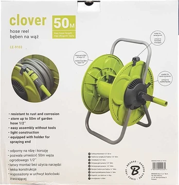 LIME LINE Hose reel CLOVER 1/2'' 50m