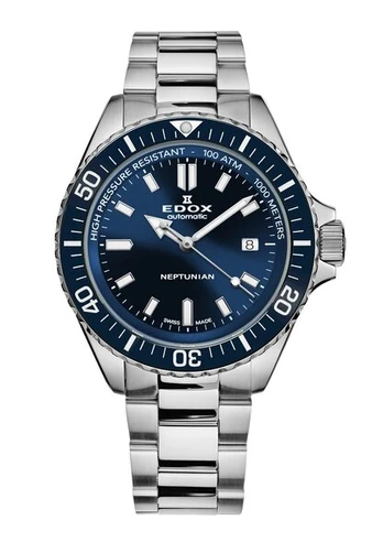 Laikrodis vyrams Edox Neptunian 80120 3BUM BUF