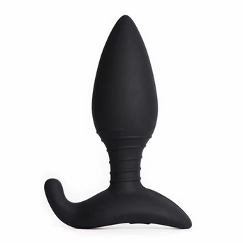 Lovense Hush 38 mm Smart Intimate Plug - App Control, Juodas