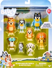 Bluey - BLUEY 8 FIGURE MULTIPACK - (90128) kaina