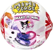 MGA Hello Kitty Miniverse Make It Mini series 2 assorted surprise capsule kaina