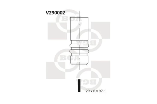 Įvado vožtuvas BGA V290002