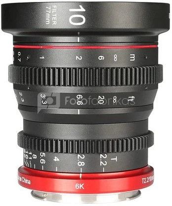 Meike MK 10mm T2.2 Cine Canon RF
