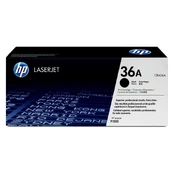 HP Toner CB436A black HV kaina
