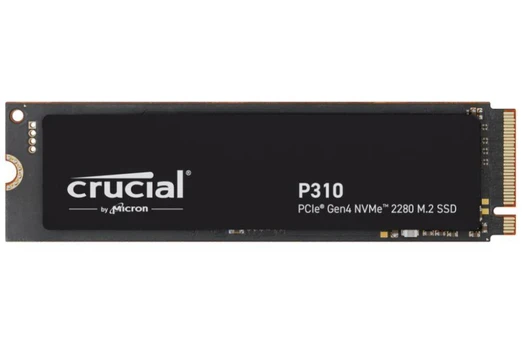 Kietasis diskas SDD Crucial SSD||P310|1TB|M.2|PCIe Gen4|NVMe|3D NAND|Write speed 600 MBytes/sec|Read speed 7100 MBytes/sec|TBW 220 TB|CT1000P310SSD8