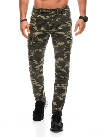 men's cargo pants p1380 - beige