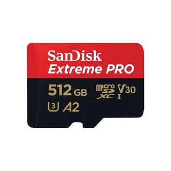 Sandisk SD MicroSD Card 512GB SanDisk Extreme Pro SDXC inkl. Adapt