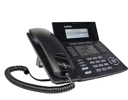 Agfeo AGFEO Systemtelefonas ST54 IP SENSORfon juodas