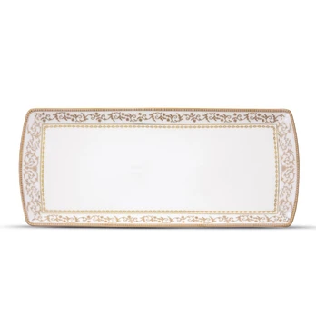 Pozzi Milano Serviravimo lėkštė GOLDEN (35 x 15 cm)