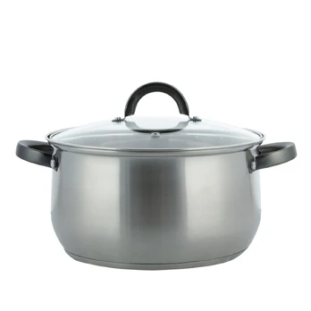 Puodas su dangčiu UNIWELL METAL, 24 cm