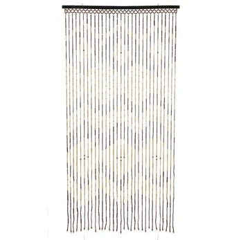 Bamboo door curtain, 90 x 180 cm, ruda